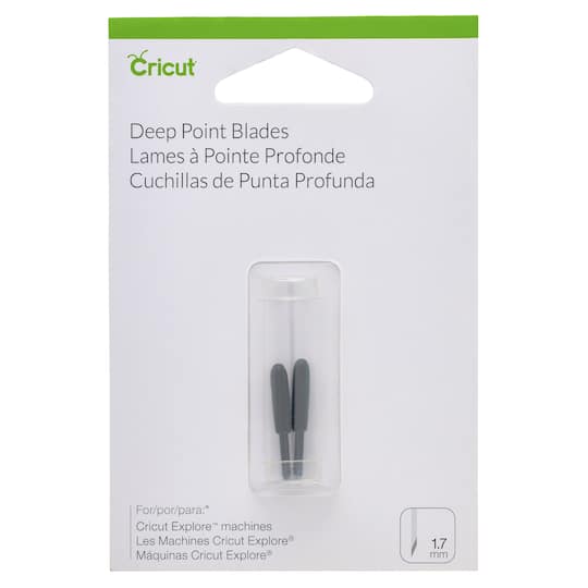 6 Packs: 2 ct. (12 total) Cricut® Deep Cut Refills